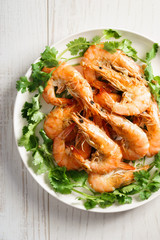 Grilled Lemongrass Shrimps