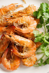 Grilled Lemongrass Shrimps