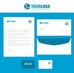Fototapeta premium Corporate stationery template design