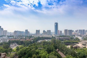 China 's urban landscape in Xi'an