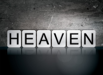 Heaven Tiled Letters Concept and Theme