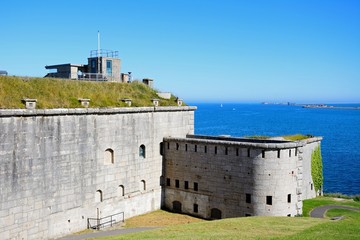 Nothe Fort with sea views, Weymouth.