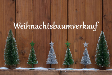 Weihnachtsbaumverkauf