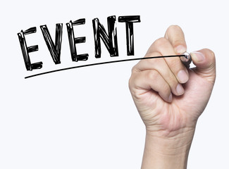 event written by hand