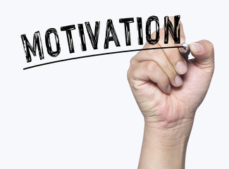 motivation written by hand