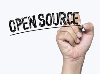 open source written by hand