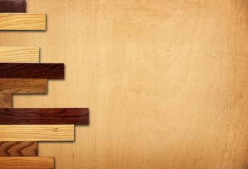 Naklejka na ściany i meble wood plank design background