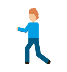 man human avatar isolated icon vector illustration design