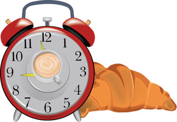 sveglia con il caffè