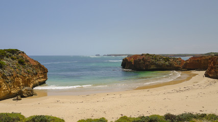 Strand an der London Arch, Great Ocean Road in Australien