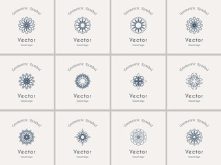 Vector geometric symbols