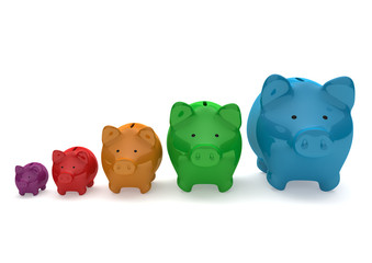 Chart Piggy Banks