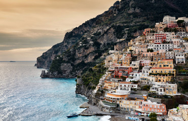 Fototapeta na wymiar Positano, Amalfi Coast, Italy.