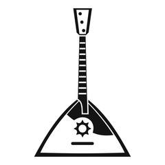 Balalaika icon. Simple illustration of balalaika vector icon for web