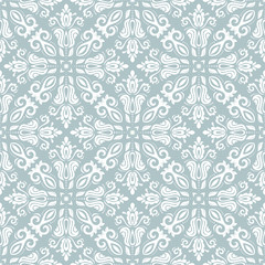 Oriental classic pattern. Seamless abstract background with repeating elements