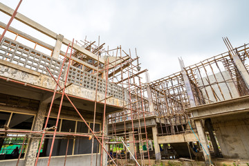 Building construction site