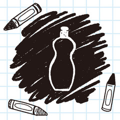 bottle doodle