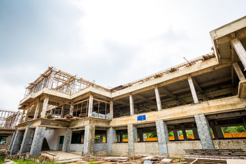 Building construction site