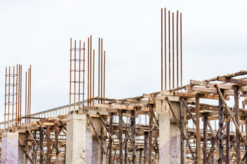 Building construction site