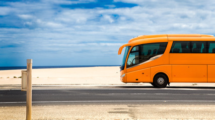 orange bus