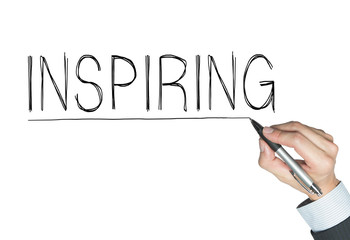 inspiring written by hand