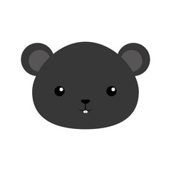 Obraz premium cute mouse isolated icon vector illustration design