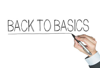 back to basics written by hand