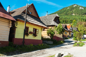 Fototapeta na wymiar Vlkolinec-UNESCO World Heritage