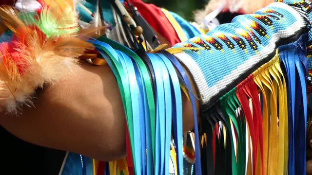 Street artist performing summer day