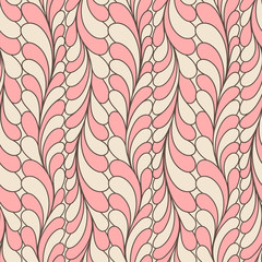 Fototapeta premium Seamless background in retro style