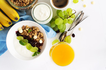 Tasty breakfast concept