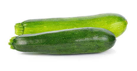 zucchini isolated on white background
