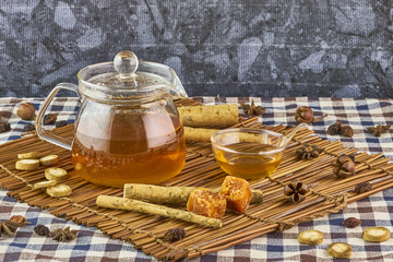 Burdock herbal tea