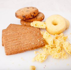 Typical Italian tea biscuits.
