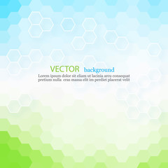 Blue abstract vector background Design template
