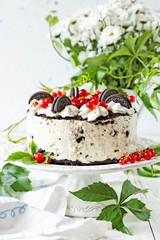 No bake oreo cheesecake