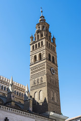 Fototapeta na wymiar Cathedral in Tarazona de Aragon, Saragossa, Spain