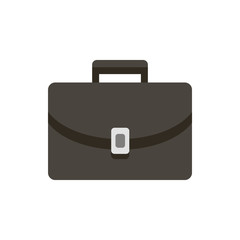 Suitcase icon vector