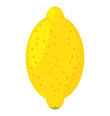 lemon citrus fruit isolated icon vector illustration design