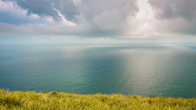 Blick vom Bald Hill in Stanwell Park, New South Wales in Australien