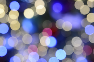Fototapeta premium Streszczenie okrągłe tło bokeh
