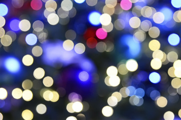 Fototapeta premium Abstract circular bokeh background