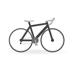 Fototapeta premium Bicycle concept by Mountain bike is black color