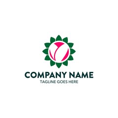 Floral Logo Template