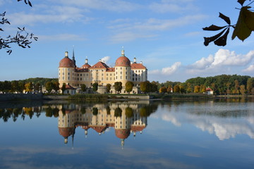 Barockschloss Moritzburg in Sachsen