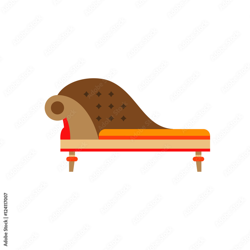 Poster classic sofa icon