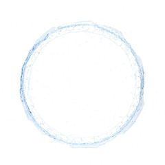 water splash radial 3d rendering 3d illustration