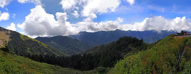 Fotobehang Panorama View of Taroko National Park, Taiwan © sharpidea98