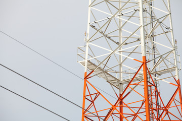 Satellite dish sky communication technology network