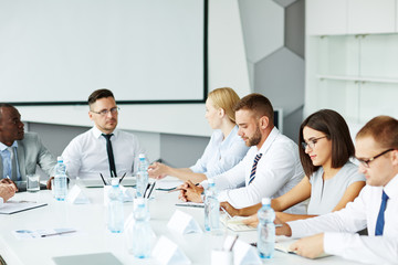 Fototapeta premium Conference for young specialists